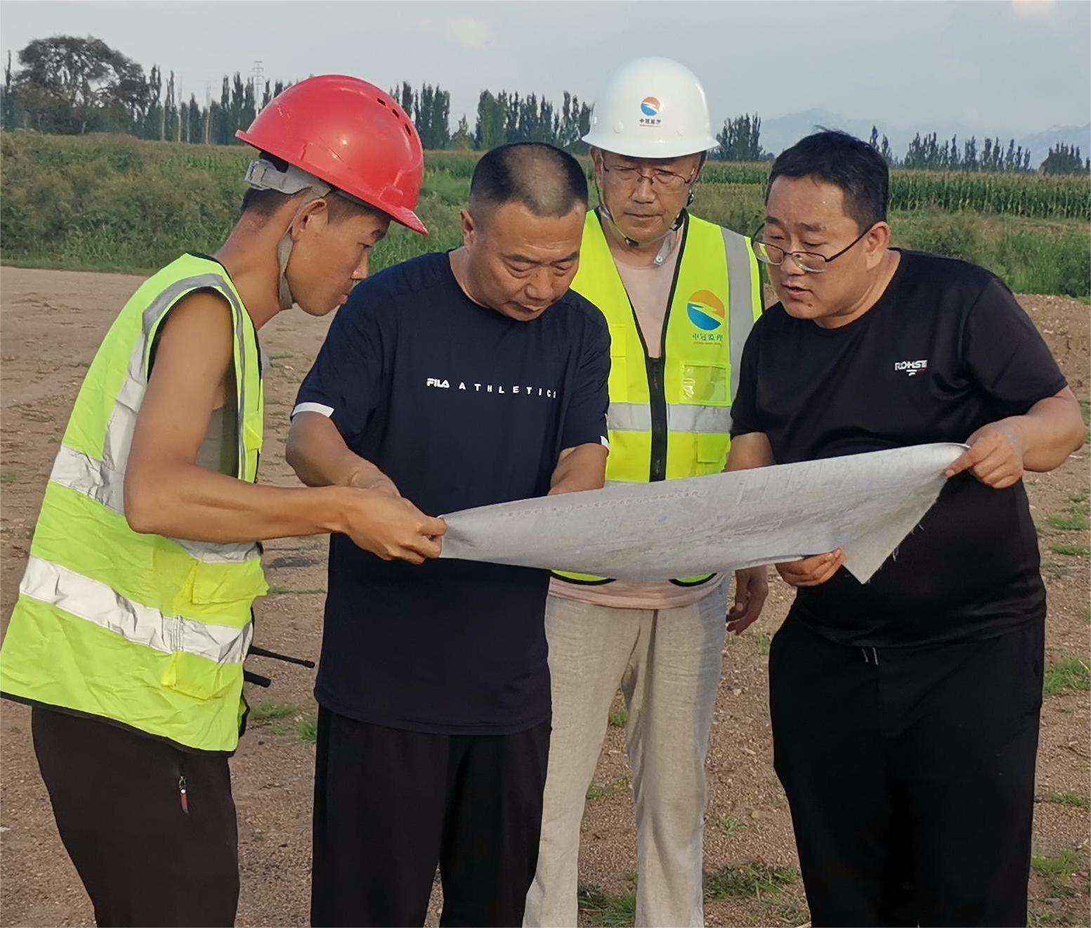 大同市發(fā)展改革委項目推進中心調(diào)研御河下游生態(tài)修復工程（一期）項目建設(shè)情況