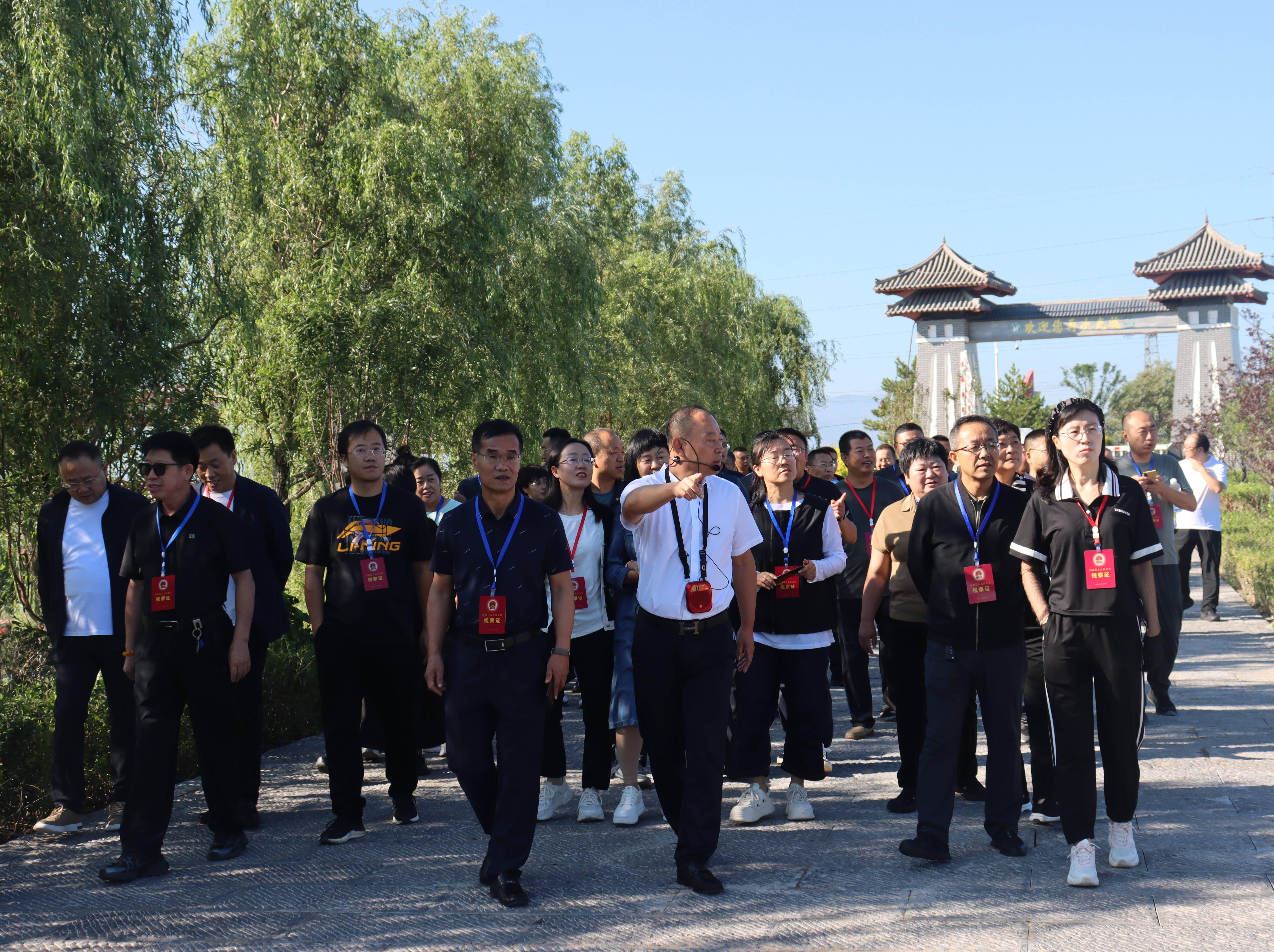 渾源生態(tài)公司 | 渾源縣人大代表調(diào)研山西神溪國家濕地公園建設(shè)項(xiàng)目