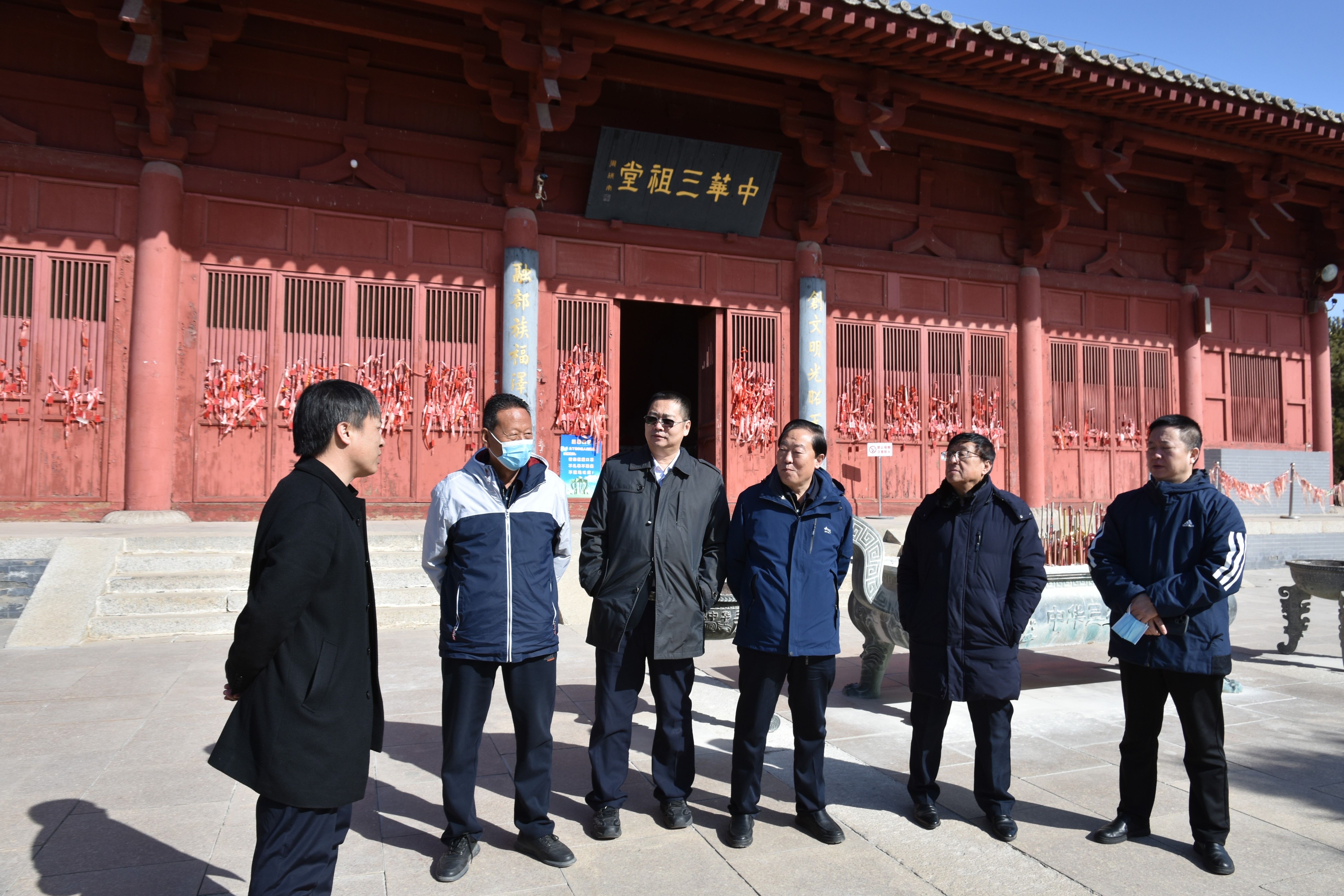 永定河流域文旅聯盟理事長康學增一行赴張考察文旅項目